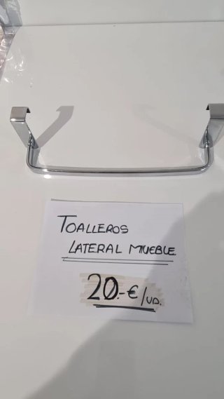 Toallero lateral para mueble