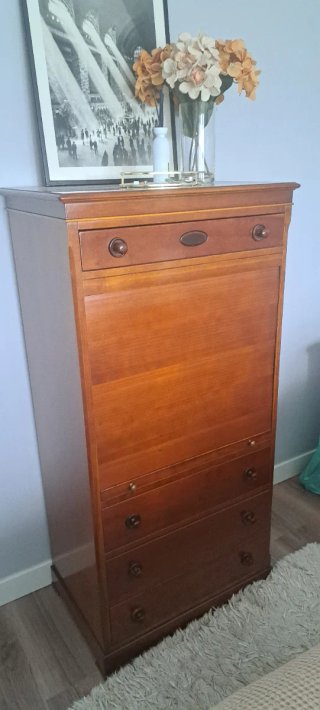 Sinfonier madera maciza cerezo.Como nuevo.Precioso