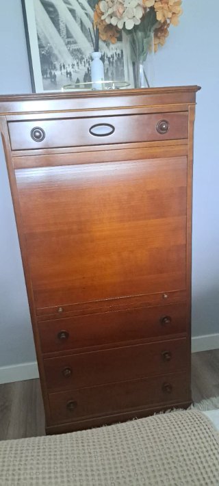 Sinfonier madera maciza cerezo.Como nuevo.Precioso