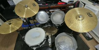 Batería Pearl Roadshow Studio Jet Black.