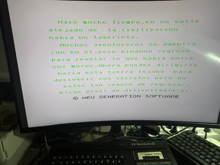 3D Monstruos ZX Spectrum 16K, 48K y +2