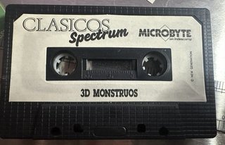 3D Monstruos ZX Spectrum 16K, 48K y +2