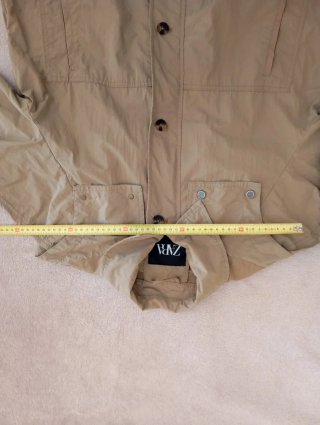 Trench Zara Beige Mujer Corta
