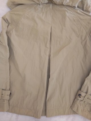 Trench Zara Beige Mujer Corta