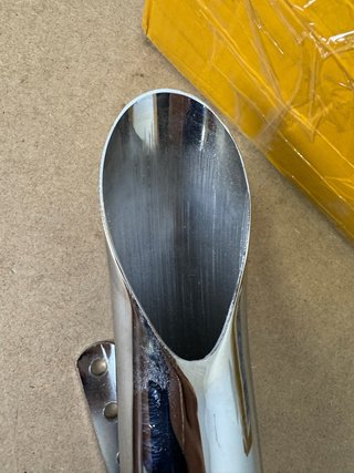 Silenciador punta de escape para moto