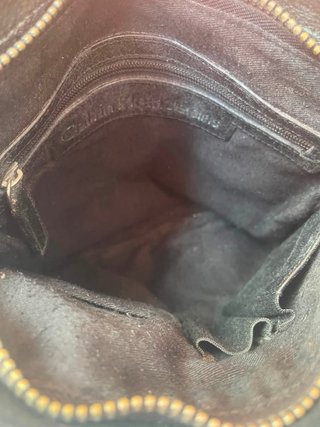 Borsello vera pelle nero