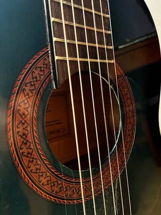 Guitarra Clásica EKO CS10 Blue Burst