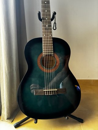 Guitarra Clásica EKO CS10 Blue Burst