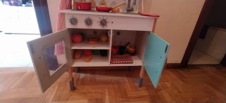 Cocinita infantil de madera