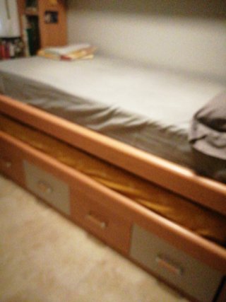 Cama nido 90cm con cajones