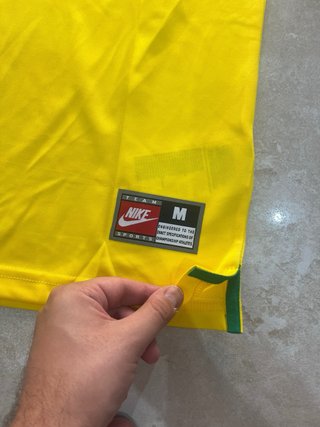 Camiseta Brasil 1998 Ronaldo 9 Nike Talla M