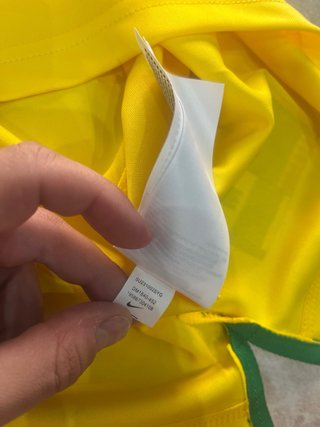 Camiseta Brasil 1998 Ronaldo 9 Nike Talla M
