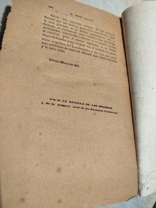 Galdós. Batalla de los Arapiles. primera edición