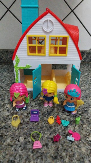Casa Pin y Pon con figuras y accesorios