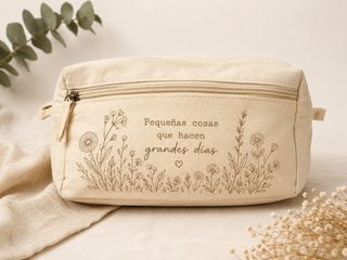 Neceser de Algodón Personalizado