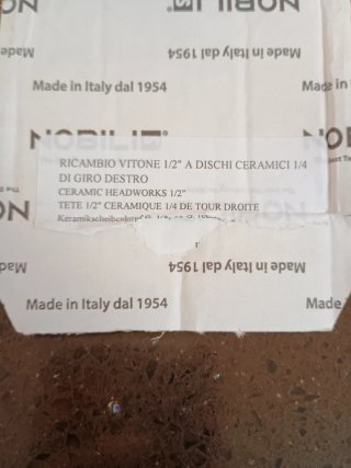 Cabezal Cerámica Nobili RVT200/5D 1/4
