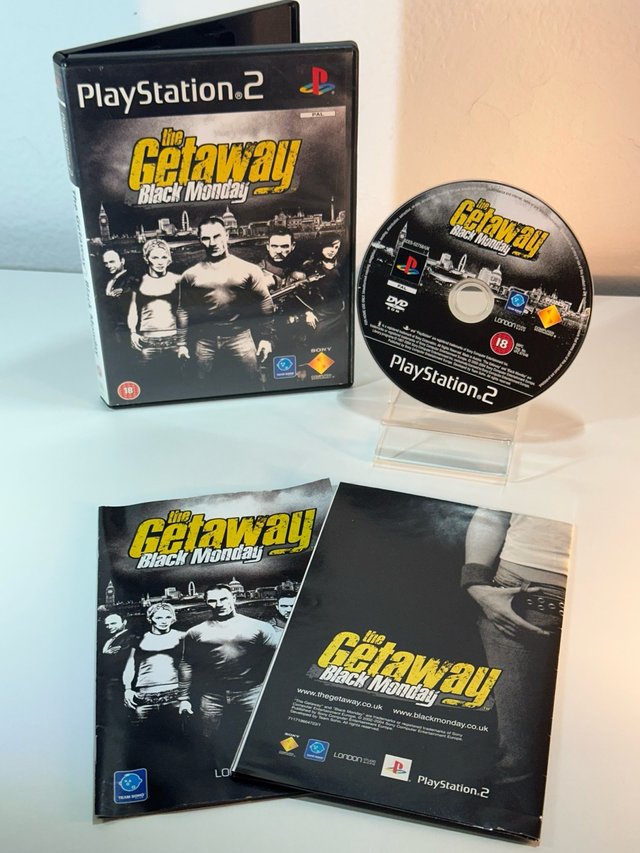 🇬🇧 The Getaway: Black Monday PS2. CIB