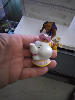 Figuras Disney La Bella y la Bestia