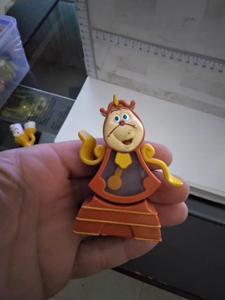 Figuras Disney La Bella y la Bestia