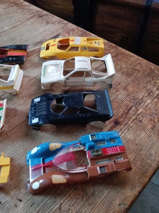 Carrocerías Scalextric Desguace