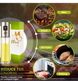 2x Pulverizador Aceite Cocina Olican 100ml
