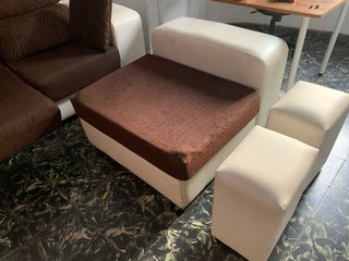 Sofá chaise longue modular 3 plazas