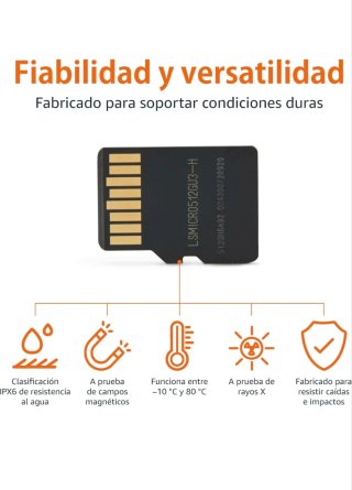 Tarjeta MicroSDXC Amazon 512GB