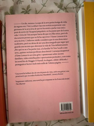 Pack de 3 llibres de Maggie O’Farrell en català
