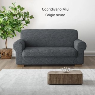 Copridivano Miu Grigio Chiaro