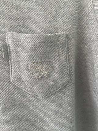 Polo grigio da donna firmato