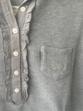 Polo grigio da donna firmato