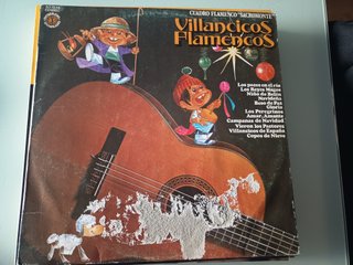 7 Vinilos Flamenco + 7 libretos + 1 Villancicos