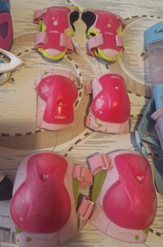 Patines Oxelo Frozen Talla 28-30 con Protecciones