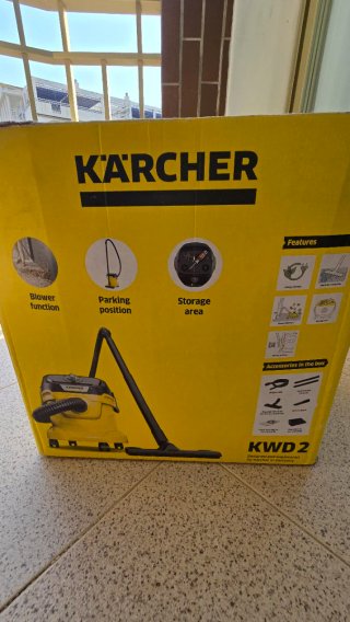 Aspiradora Kärcher KWD 2 con Accesorios