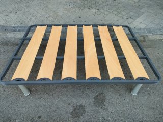 Somier 135x190cm Metal y Madera 640513971