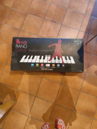 Alfombra Piano Gigante Musical Techno Games