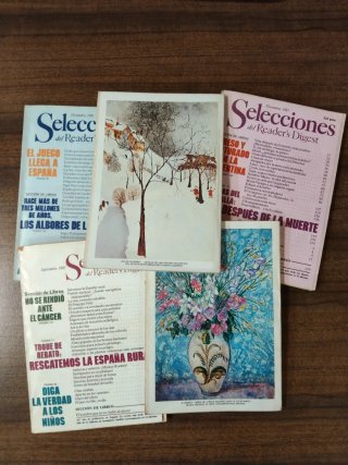 5 Revistas Selecciones del Reader's Digest 1981