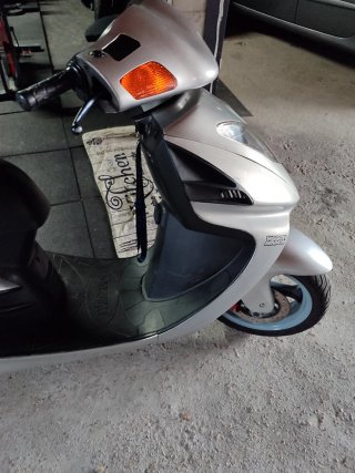 Daelim NS 125 Scooter Plata