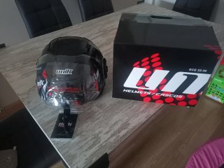 Casco Jet Unik Mercuri Nuevo Talla Error