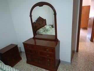 Dormitorio Matrimonio Completo Madera Años 70-80