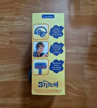 Auriculares Stitch Bluetooth Lexibook