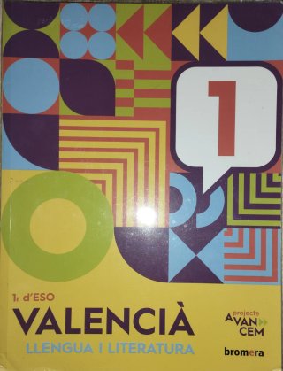 Avancem 1r ESO. Valencià: llengua i literatura