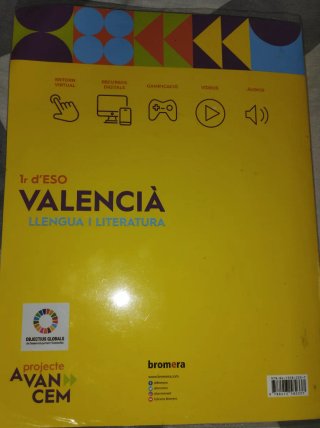 Avancem 1r ESO. Valencià: llengua i literatura