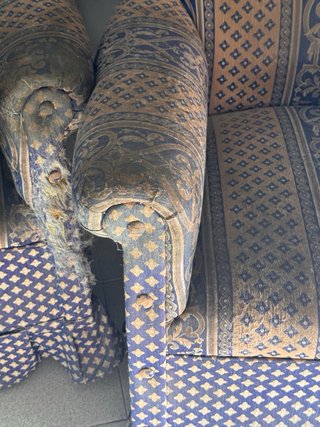 2 Sillones Estilo Clásico mecedora