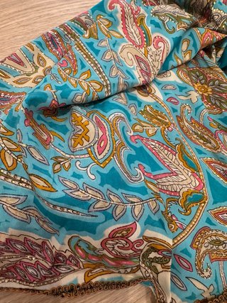 Blusa boho mangas acampanadas