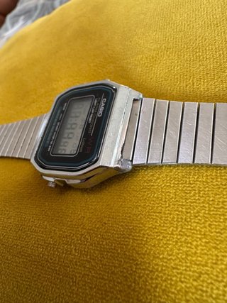 Reloj Casio Vintage Plata Negro