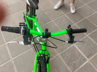 Bicicleta infantil RUNFIT verde