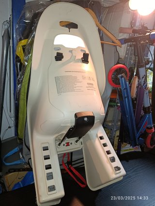 Asiento bici niño trasero