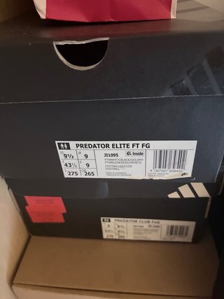Adidas Predator Elite 24 FG Blanco Dorado