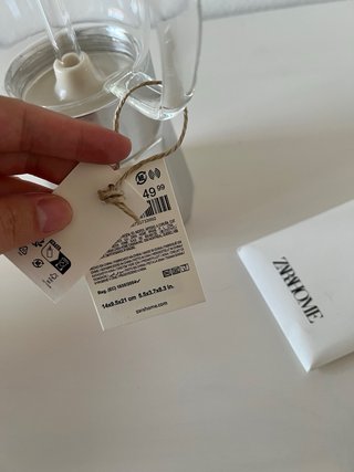 Cafetera Zara Home Cristal y Metal
